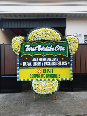 Papan Bunga Duka di Kebumen