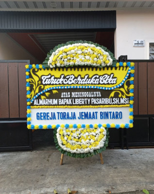 Papan Bunga Duka di Kebumen
