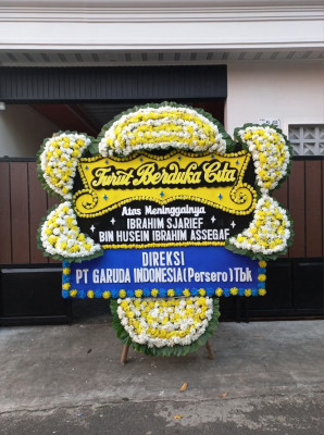 Papan Bunga Duka di Kebumen