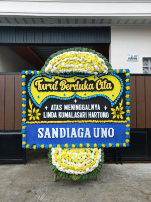 Papan Bunga Duka di Kebumen