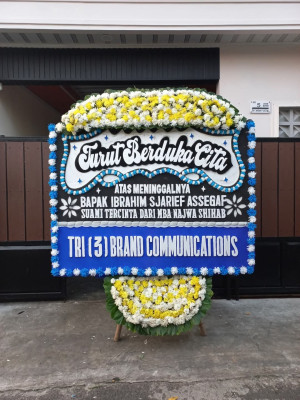 Papan Bunga Duka di Kebumen
